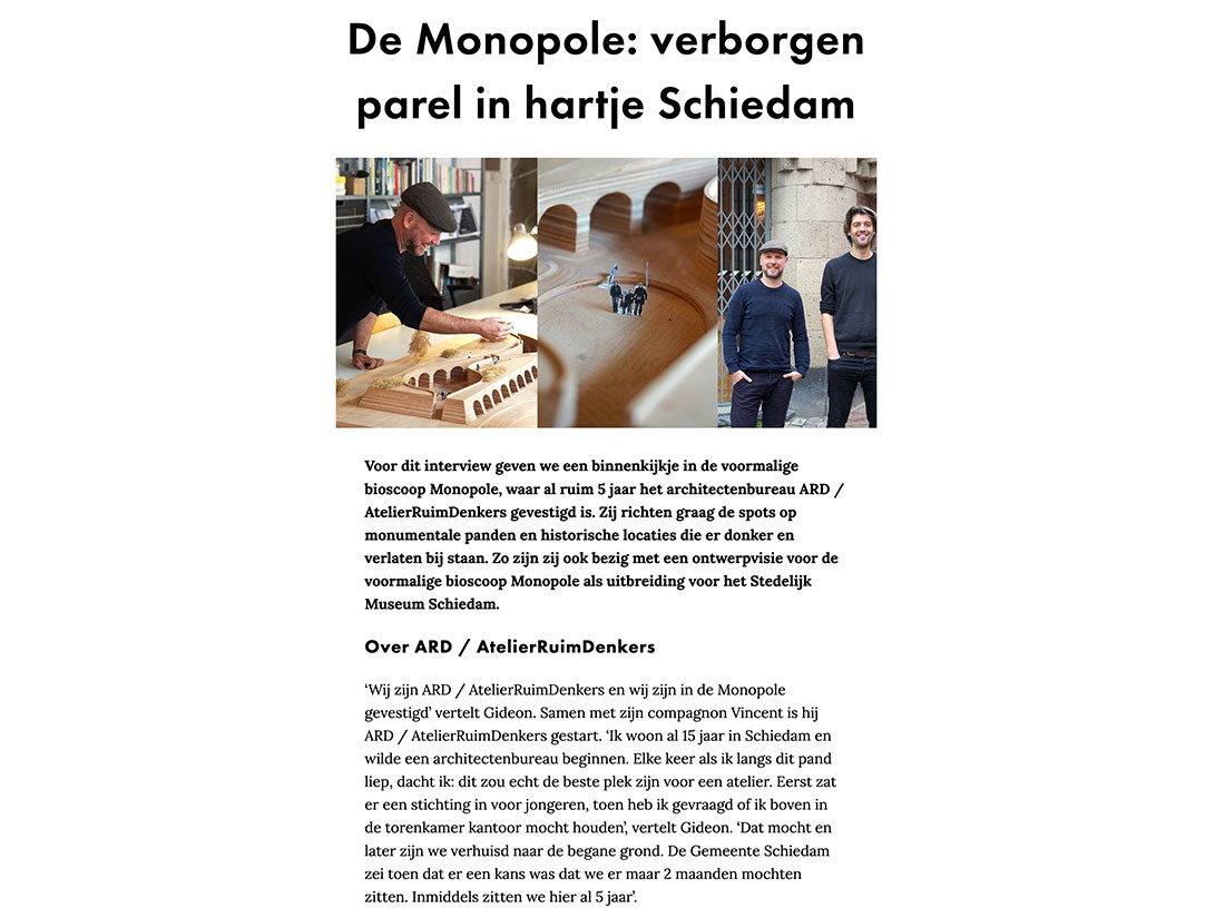 Monopole verborgen parel