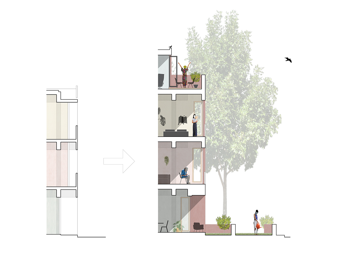 Transformatie tot stadsvilla Warande